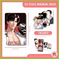 ∣ ∜ [5 PCS SET] BJ ALEX WEBTOON MANHWA PC PHOTOCARDS UNOFFICIAL FANMADE LOMO
