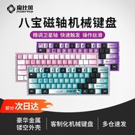 Guizhou Baiyao Hardware Co., Ltd. Mobi Wind Blade GK61 Customized Magnetic Axis Mechanical Keyboard 