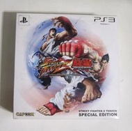 PS3  快打旋風 X 鐵拳 公仔特別版 限定版 中文版