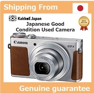 Pre-loved Canon Digital Camera PowerShot G9 X (Silver) Optical 3.0 times Zoom 1.0 -inch sensor PSG9X