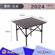 [50cm / 95cm] Folding Camp Table Camping Portable Meja Lipat Kem Outdoor garden Picnic Table Egg Rol