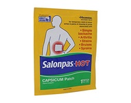 Salonpas-Hot Capsicum Patch 1 Each (Pack of 12)