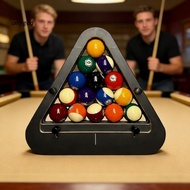 OMG Billiard Rack Set Pool Ball Setup Aid 1 or 2 Pcs Professional Billiard Triangle Rack for 8/9 Bal