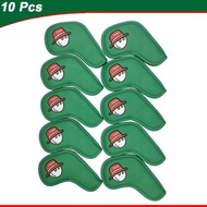 Mallbon Iron Head Covers Golf Cover | Iron Head Cover Wedge Cover Set | 10 Pcs/Set | Golf Iron Club 