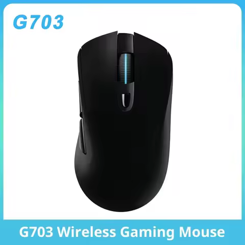 G703 HERO Sensor Gaming Mouse With 25600DPI Lightspeed Wireless Mice POWERPLAY Compatible for Window