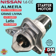 Starter Motor Original Used from Japan Fit For NISSAN Almera Latio Livina 1.6cc