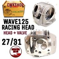 W125/WAVE125 RACING HEAD TOBAKI 23/27 24/28 26/30 27/31 HEAD TOBAKI