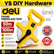 Deli Frame Fibreglass Tape 50m/100m x 12.5mm DL98050Y / D/98100Y