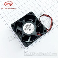 Cooler Fan 6cm 6x6cm 6x6x1.5cm 6x6x2.5cm 12V 24V 0.16A 0.25A 0.35A 0.40A 0.50A 0.70A