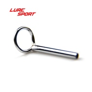 20 Pcs Tip Guide Silver Grey Black Frame Fwt Guide Steel Ring Rod Repair Rod Building Component Repa