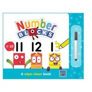 [100% Original Books] - Numberblocks 11-20: A Wipe-Clean Book by Sweet Cherry Publishing (UK edition