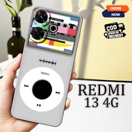 Softcase Redmi 13 4G Terbaru & Poco M6 4G Case Redmi 13 4G Motif HP Nokia Jadul Case Pelindung HP Po