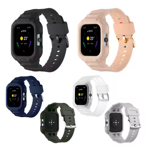 TPU Wrist Watchband Edge Shell Cover Protector For Amazfit GTS 2/3/4 Smart Watch Strap GTS2 GTS3 GTS