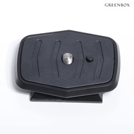 Greenbox Universal QR Quick Release Plate Tripod Head for Sony Velbon CX 444 888 460