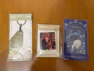 原神 達達利亞亞克力，那維萊特亞克力立牌，鍾離鑰匙扣