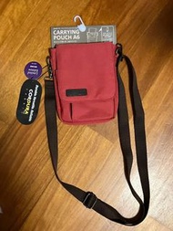 Lihit Lab Smart Fit Carry Pouch 紅色A6 旅行小袋 手機護照袋 保護袋 便攜袋 整理袋 腰包