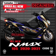 Decal Nmax 2021 2022 Full Body Stiker Motor Yamaha Connected 2020 New