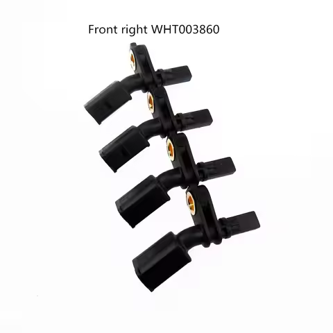 4Pcs Car ABS Sensor Wheel Speed Right Front WHT003860 for VW Golf Passat Polo 9N 6R 6C Audi A1 A2 A3