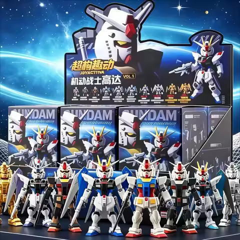 New Arrival Bandai Gundam JOYACTIVA Series Vol.1 Blind Box Mobile Suit Gundam BuildingBlock MovableF