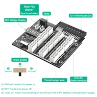 ATX 12x6Pin Breakout Board with flash LED for HP 733428-101 720620-B21 830272-B21 720478-B21