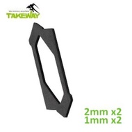 TAKEWAY T-SP02 Shock Absorbing Foam 2mm, 1mm