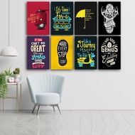AESTHETIC VINTAGE QOUTES WALL DECORATION WOODEN POSTER/ WALL DECOR/ HOME DECORATION/ ROOM DECORATION