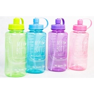 Drinking Bottle/Drinking Holder My Bottle JUMBO Straw 2000ml (2 Liter) MyBottle BPAfree Bottle 2L