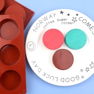 6-Cavity Round Silicone Mold 6-Cavity Baking