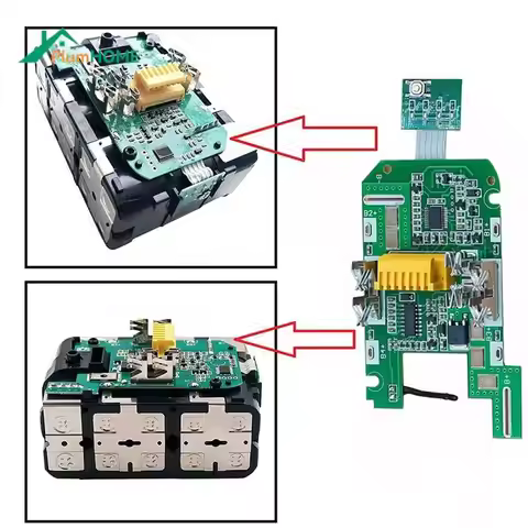 PCB Circuit Board Charging Protection For Makita 18V 3.0Ah BL1850B/BL1840B Lithium Battery Pack