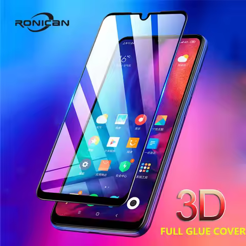 9H 3D Glass For Xiaomi Redmi Note 8 Pro 7 9 8T Tempered Glass film For Redmi 9 9A 9C 8 8A 7 7A Full