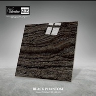 GRANIT/KRAMIK LANTAI 60X60 GLAZED POLISHED BLACK PHANTOM