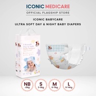 Iconic Babycare Ultrasoft Day & Night Diaper Pants (M48/ L44/ XL38/ XXL32) | KKSK