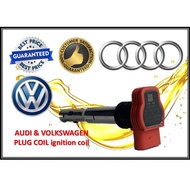 Audi - A3 A4 A5 A6 A7 A8 TT Q3 Q5 R8 / Volkswagen - Golf Passat CC - Red Ignition Coil Plug Coil 06E