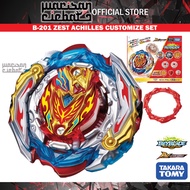 Takara Tomy Beyblade Burst BU B-201 Zest Achilles Customize Set (Loose Set)