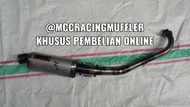 Knalpot Racing MCC all bebek 4tak type trioval