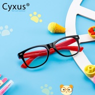Cyxus Black Hit Red Kids Fashion Computer Gaming Glasses Protect Eyesight-6101