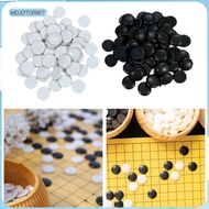 [mojotorw7] 100Pcs Go Pieces Educational Chess Supplies Board Game Chess Game Stones Go