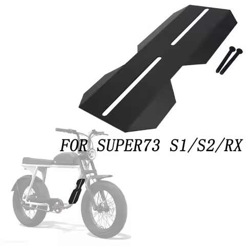 For Super 73 S1 S2 RX Bike Middle Fender Waterproof Mudguard Anti-Spray Cover Motocross Accessories 