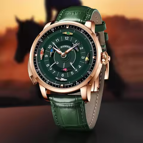 Pindu Horse Gambling Series Men's Full Automatic Mechanical Watch European Racing Roulette Entertain