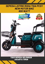 premium SUPER PROMO!!! Sepeda Listrik Roda Tiga XUANKU X3 PCSY 800