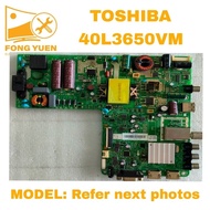 40L3650VM TOSHIBA TV ALL IN ONE BOARD 40L3650VM