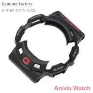 transparent watch ▧()ORIGINAL CASIO G SHOCK  G-9100 BEZEL AND BAND.RESIN QUALITY.BLACK