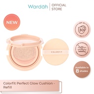 Wardah Refill Colorfit Perfect Glow Cushion SPF 33 PA++ - Bedak Tahan 12 Jam , cushion Wardah , beda