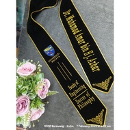 SELEMPANG GRADUASI dan BEAUTY Pageant(PRINT/SULAM)