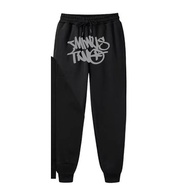 Y2K Gothic Men's Sweatpants Long Inner Fleece Minus Two High Street Unisex Women Hip Hop Trousers