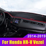 Xuming สำหรับ Honda HRV HR-V Vezel 2014 2015 2016 2017 2018 2019 2020หน้าปัดแดชบอร์ดสำหรับรถยนต์ Sun Shade Pad พรม Anti-UV อุปกรณ์เสริม