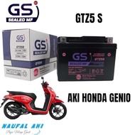 new!!! Aki Motor Honda Genio GSJ GTZ5 Aki kering langsung pasang