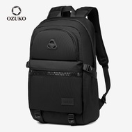 OZUKO Fashion College Student School Backpack Waterproof 15.6 inch Laptop Backpacks Travel Bag