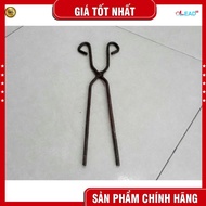 Long honeycomb charcoal tongs tongs for cooking tongs