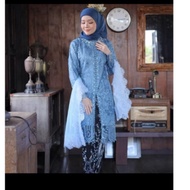 KEBAYA MEK FAZURA (PRELOVE )(FREE SHAWL SULAM )